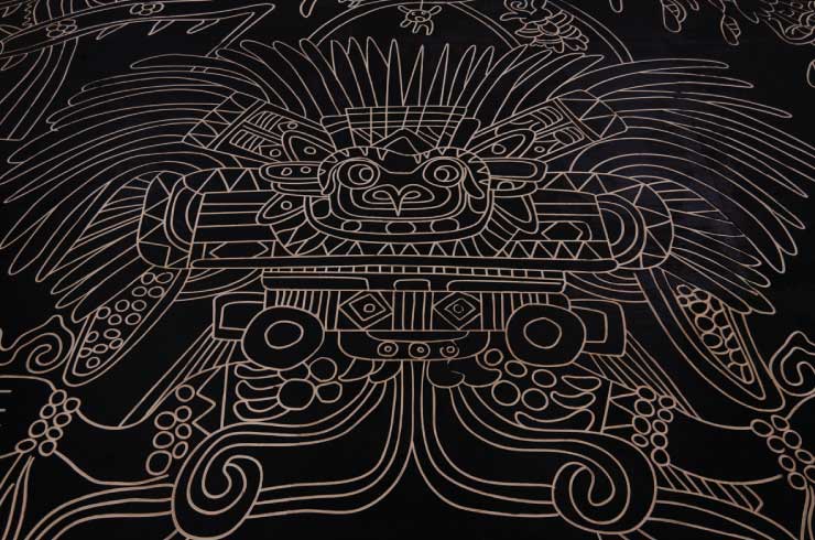 Engraving of the cosmic tree of Tamoachan 1